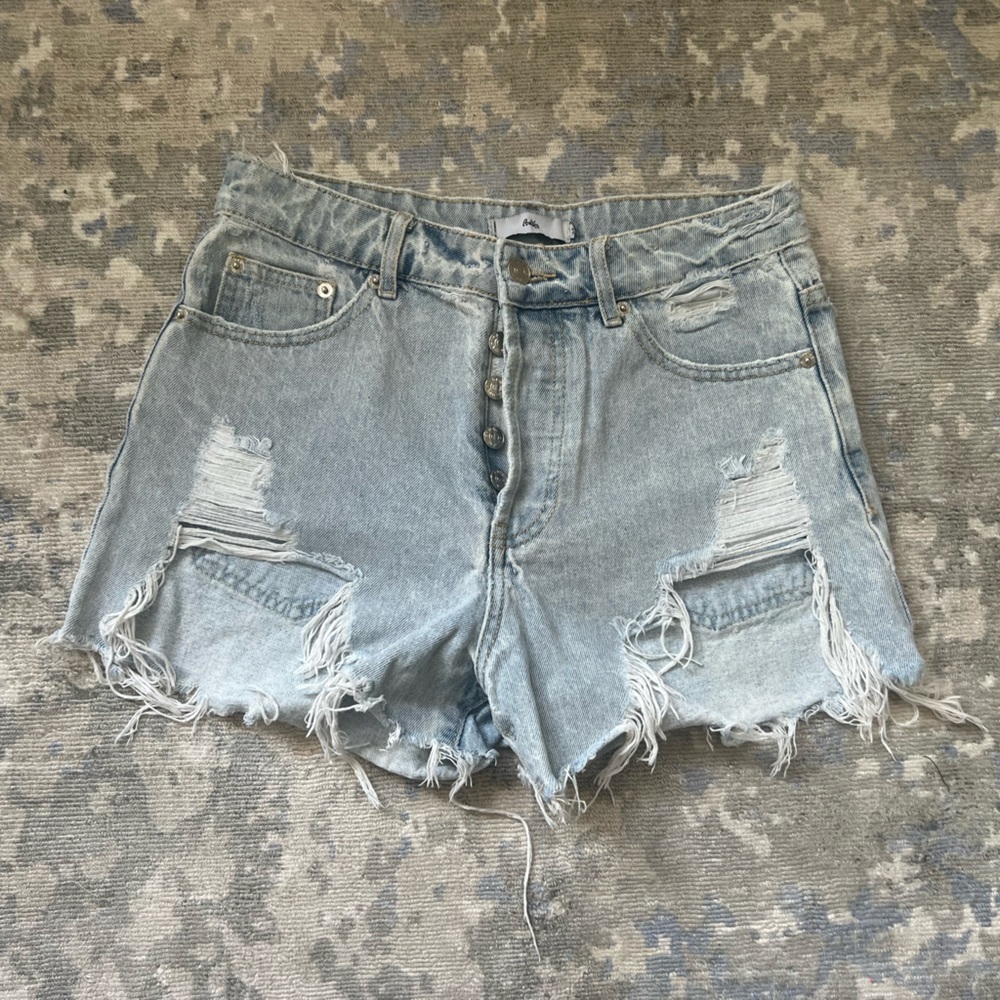 Adika high waisted jean shorts